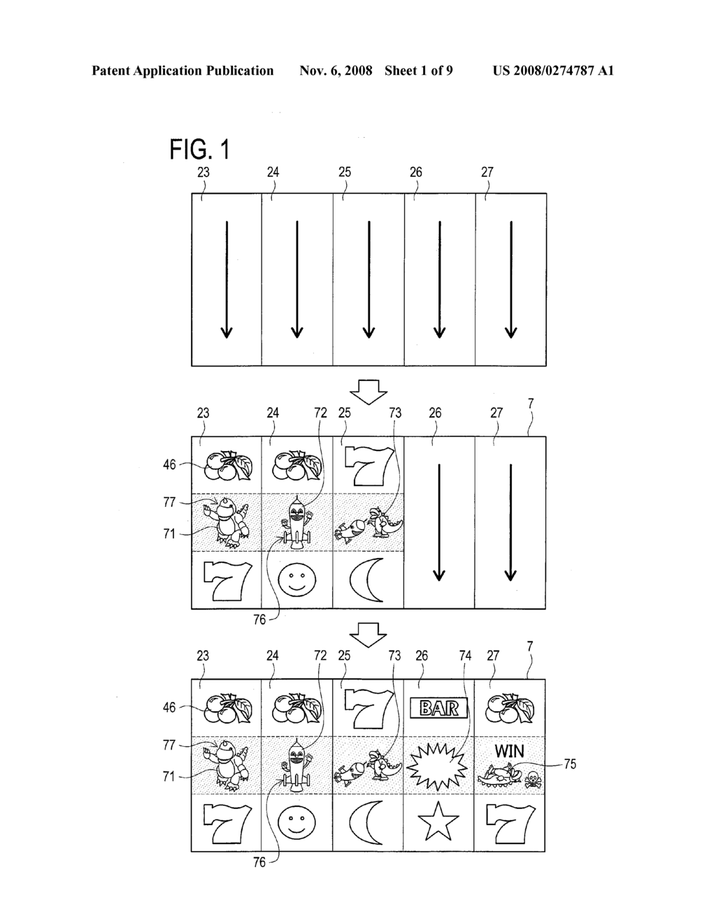 Gaming Machine and Gaming Method Thereof - diagram, schematic, and image 02