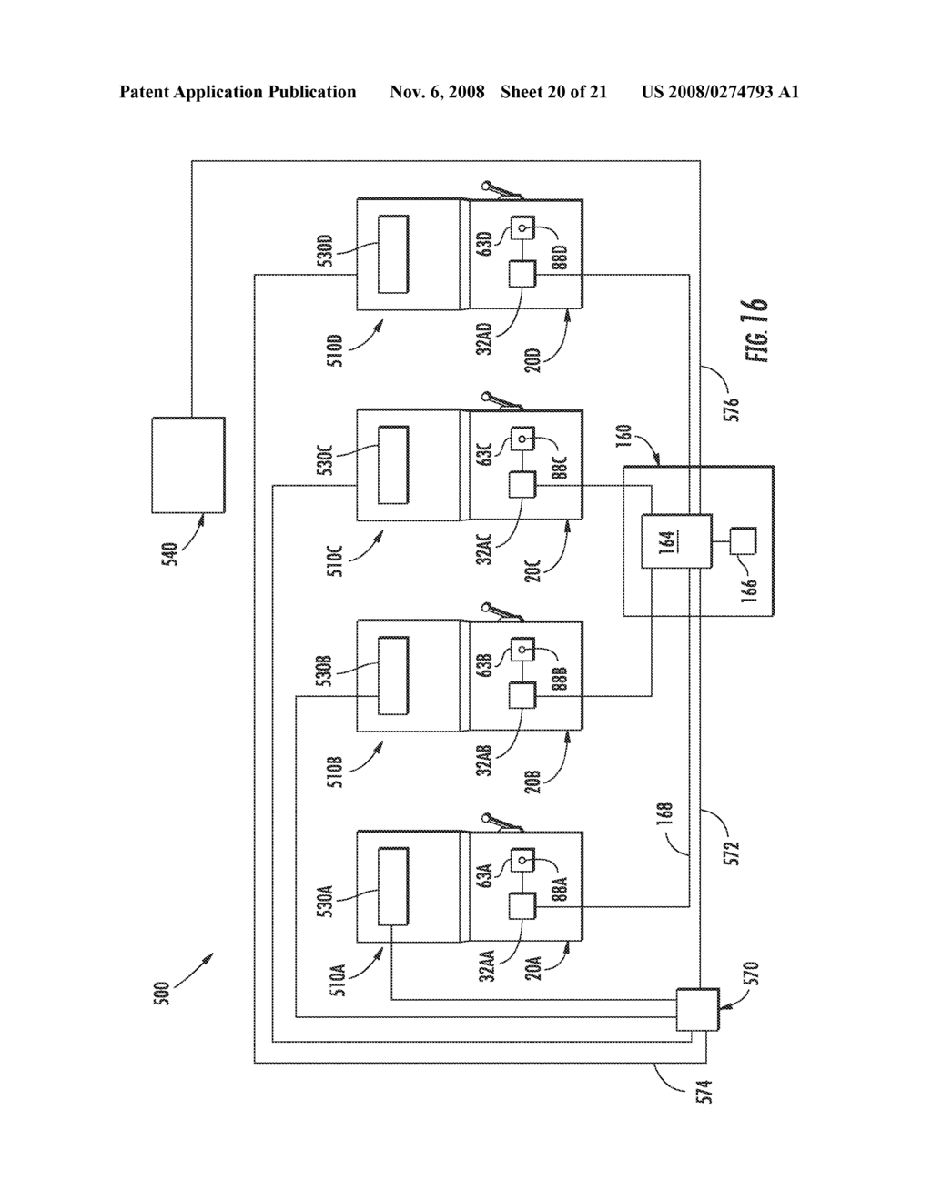 LIGHTING SYSTEM FOR GAMING DEVICES AND METHOD OF USE - diagram, schematic, and image 21