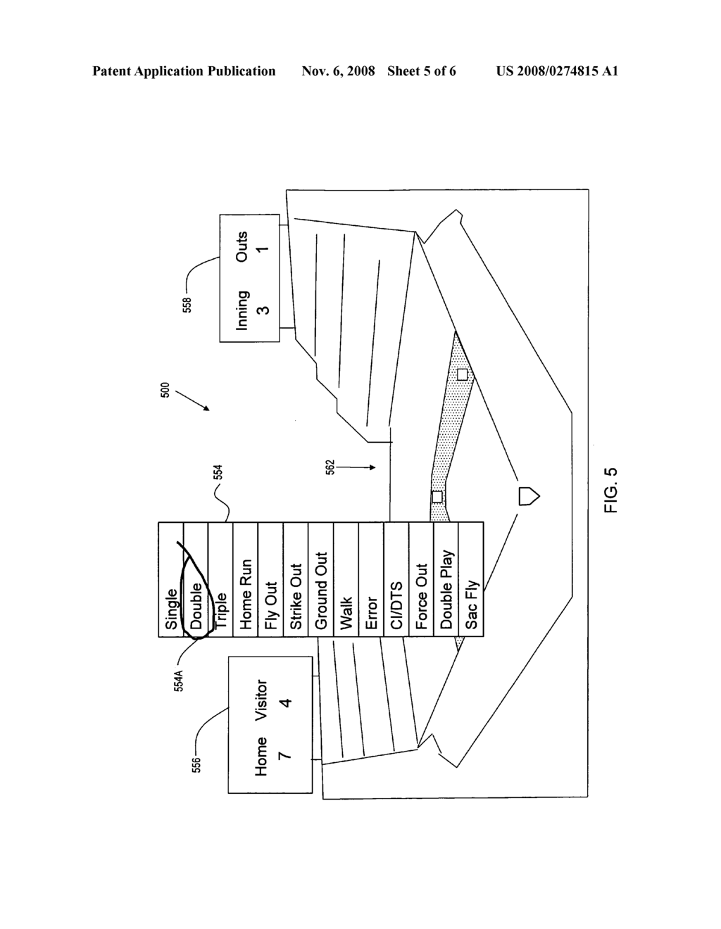 Interactive sports-themed game - diagram, schematic, and image 06