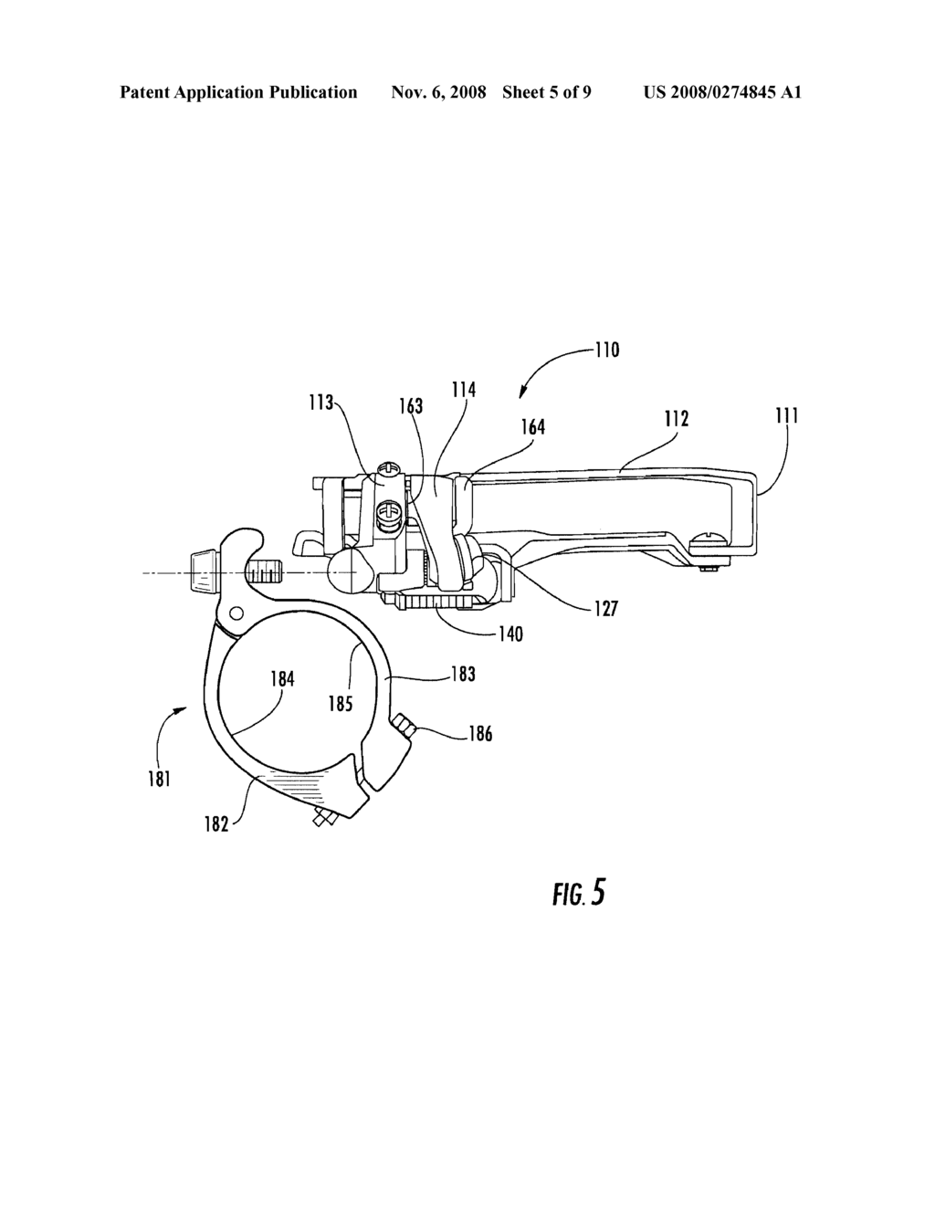 FRONT DERAILLEUR FOR A BICYCLE - diagram, schematic, and image 06