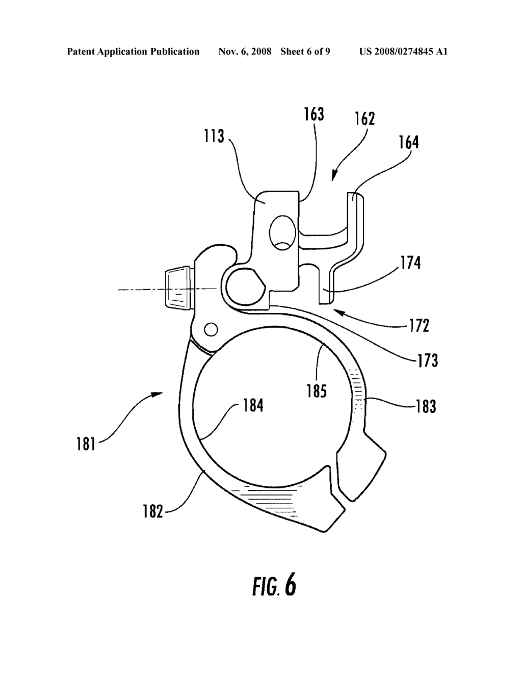 FRONT DERAILLEUR FOR A BICYCLE - diagram, schematic, and image 07