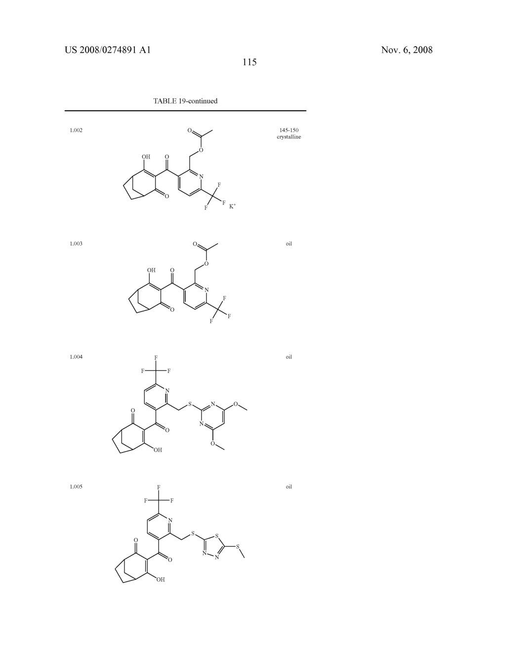 SUBSTITUTED PYRIDINE HERBICIDES - diagram, schematic, and image 116