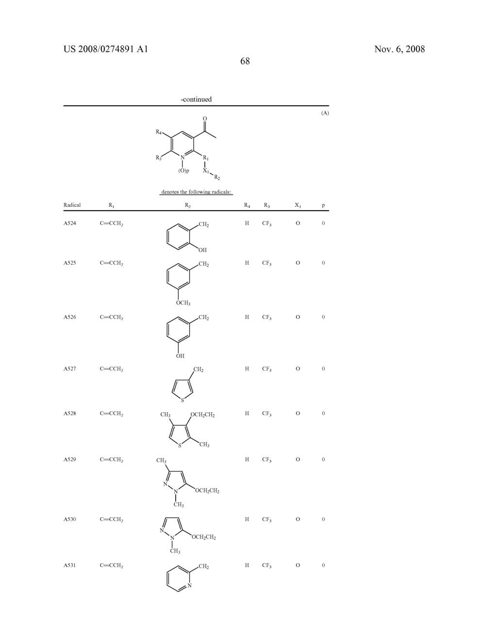 SUBSTITUTED PYRIDINE HERBICIDES - diagram, schematic, and image 69