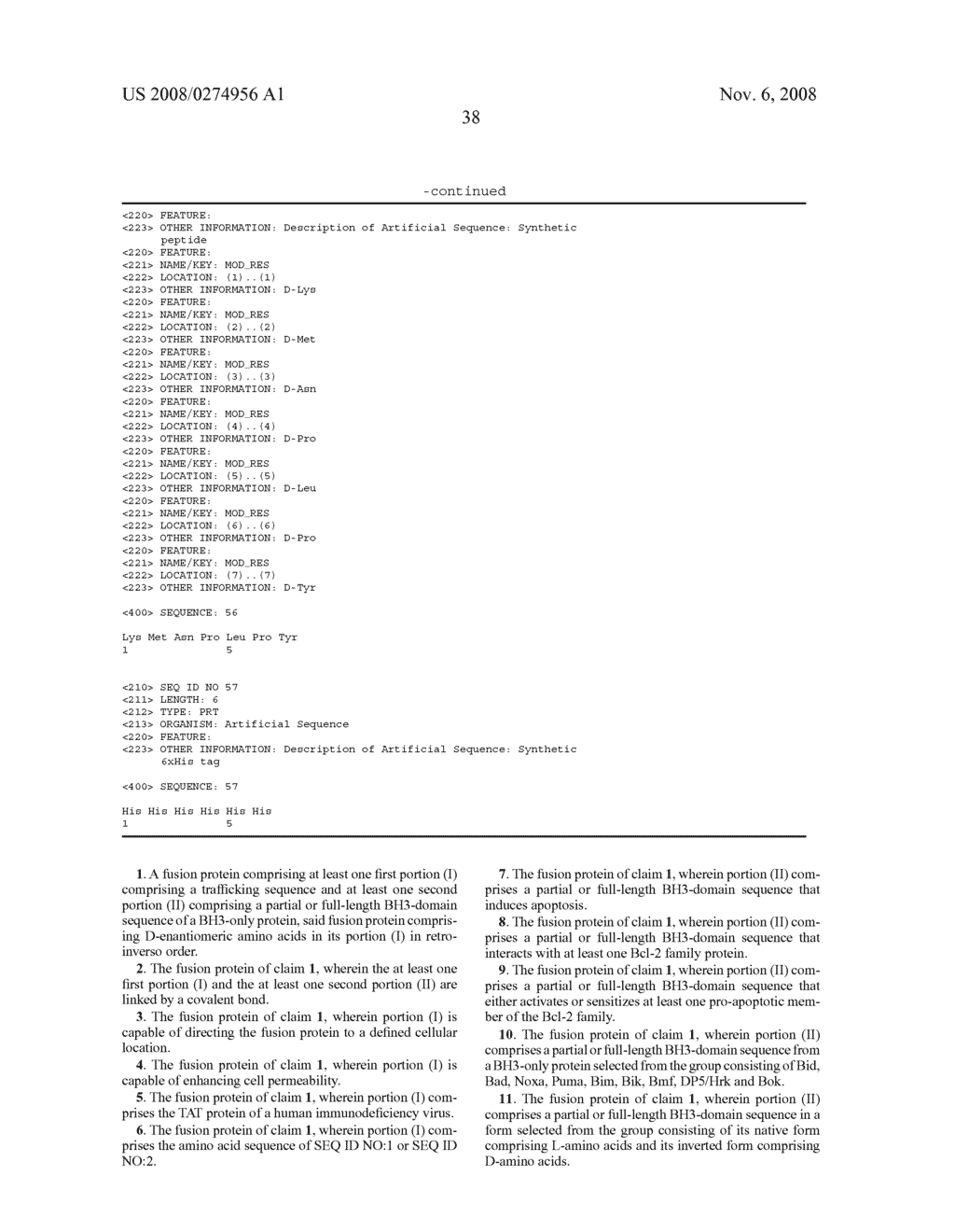 Fusion Protein Comprising a Bh3-Domain of a Bh3-Only Protein - diagram, schematic, and image 49