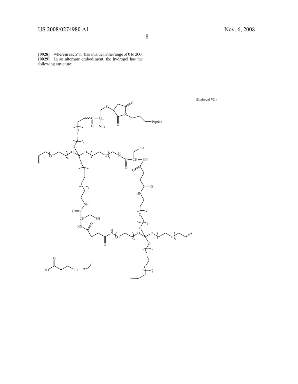 MACROMONOMERS AND HYDROGEL SYSTEMS USING NATIVE CHEMICAL LIGATION, AND THEIR METHODS OF PREPARATION - diagram, schematic, and image 24