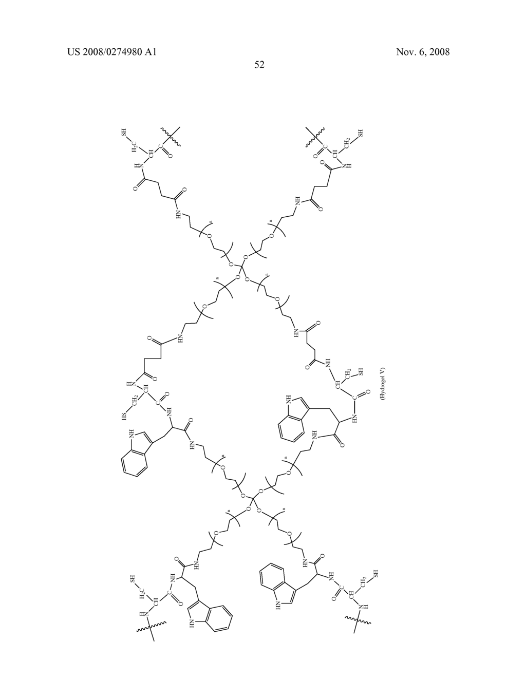 MACROMONOMERS AND HYDROGEL SYSTEMS USING NATIVE CHEMICAL LIGATION, AND THEIR METHODS OF PREPARATION - diagram, schematic, and image 68