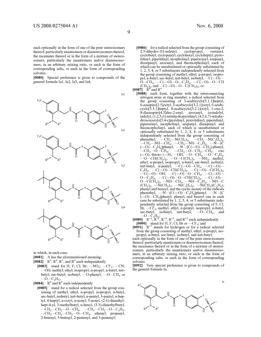 Vanilloid receptor ligands, pharmaceutical compositions containing them, process for making them and use thereof for treating pain and other conditions - diagram, schematic, and image 10