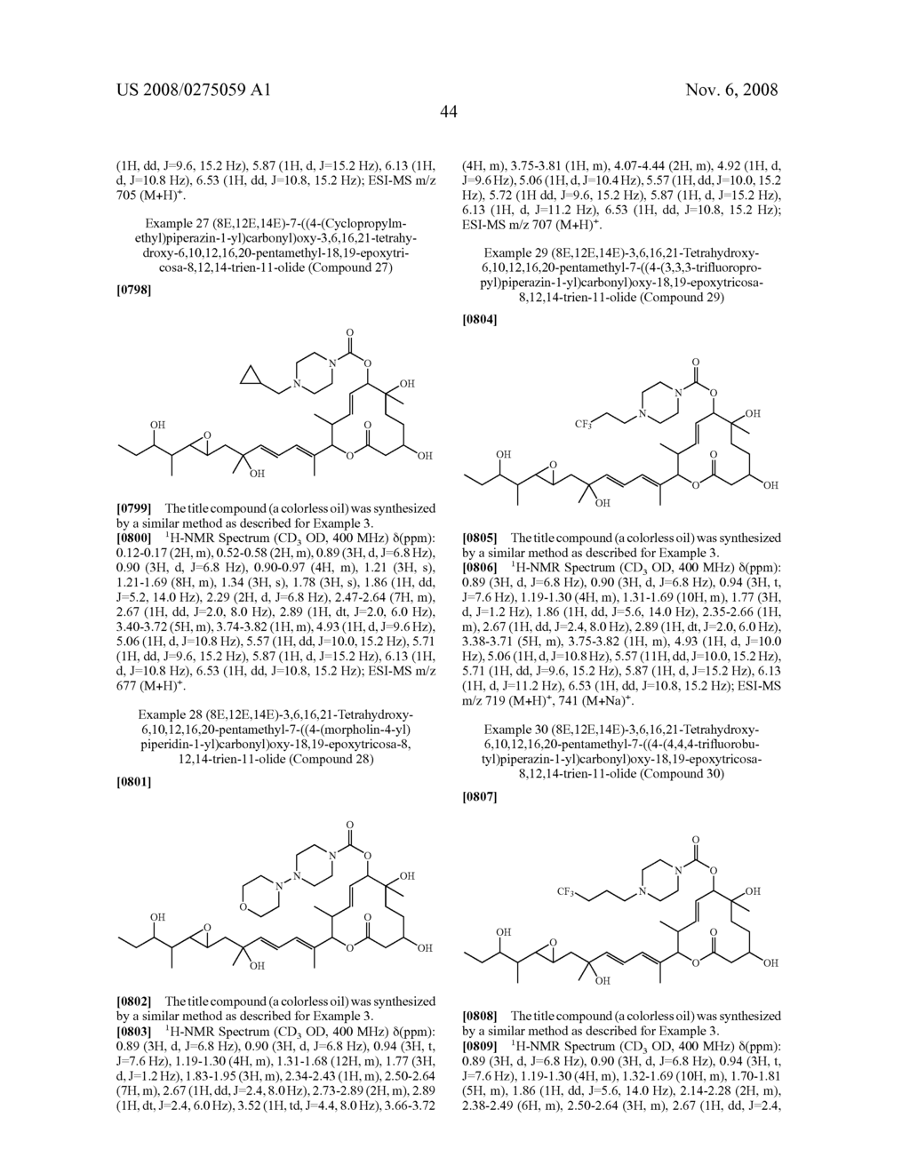 NOVEL PHYSIOLOGICALLY ACTIVE SUBSTANCES - diagram, schematic, and image 45