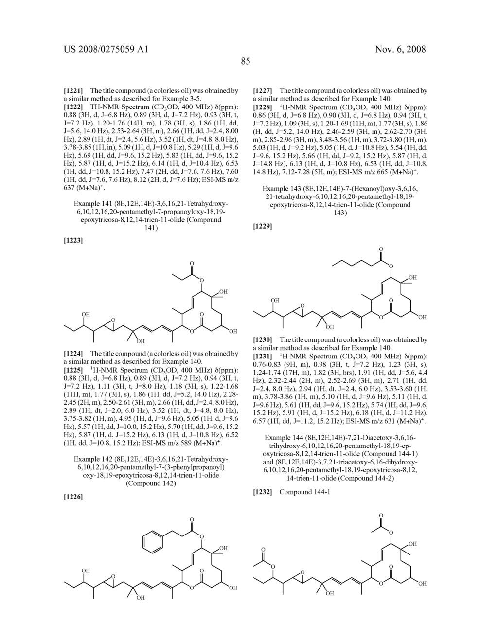 NOVEL PHYSIOLOGICALLY ACTIVE SUBSTANCES - diagram, schematic, and image 86