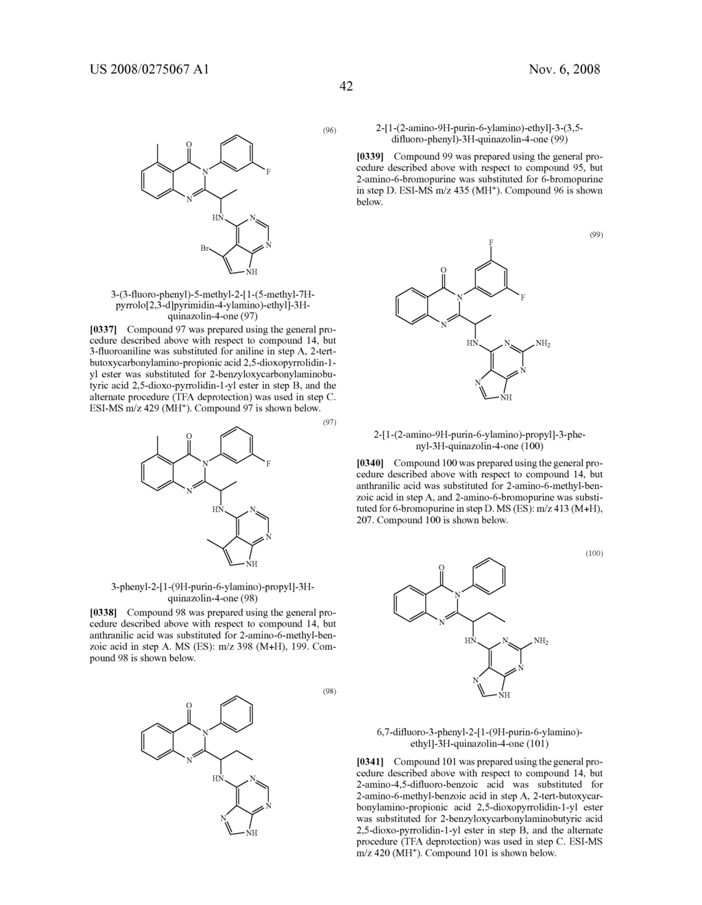 Quinazolinones as Inhibitors of Human Phosphatidylinositol 3-Kinase Delta - diagram, schematic, and image 43
