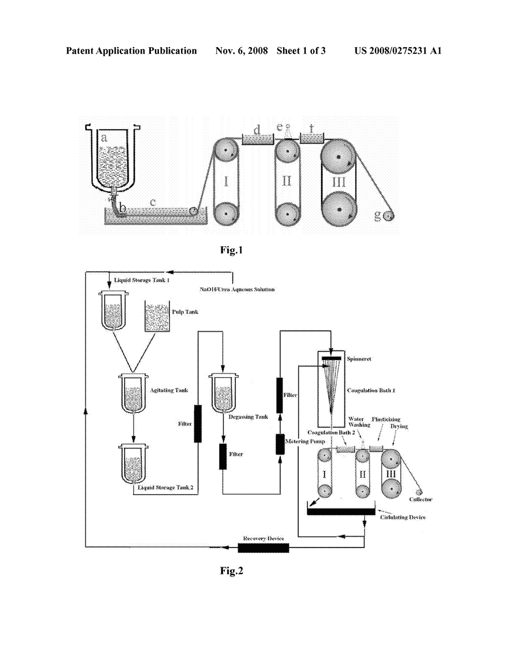 Method for Preparing Regenerated Cellulose Fiber by Two-Step Coagulating Bath Process - diagram, schematic, and image 02