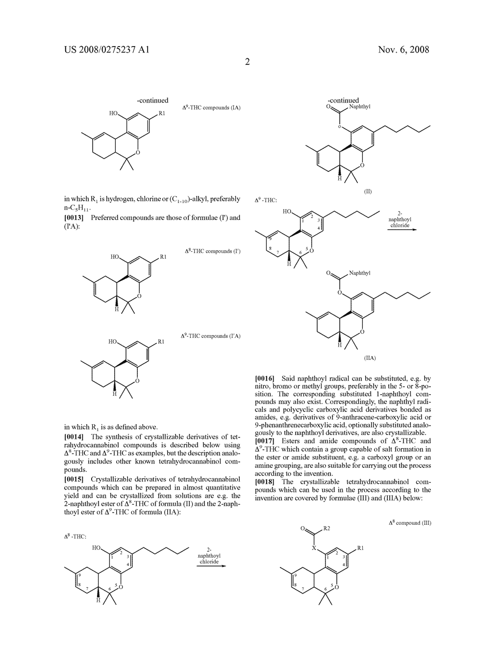 Method for Obtaining Pure Tetrahydrocannabinol - diagram, schematic, and image 03