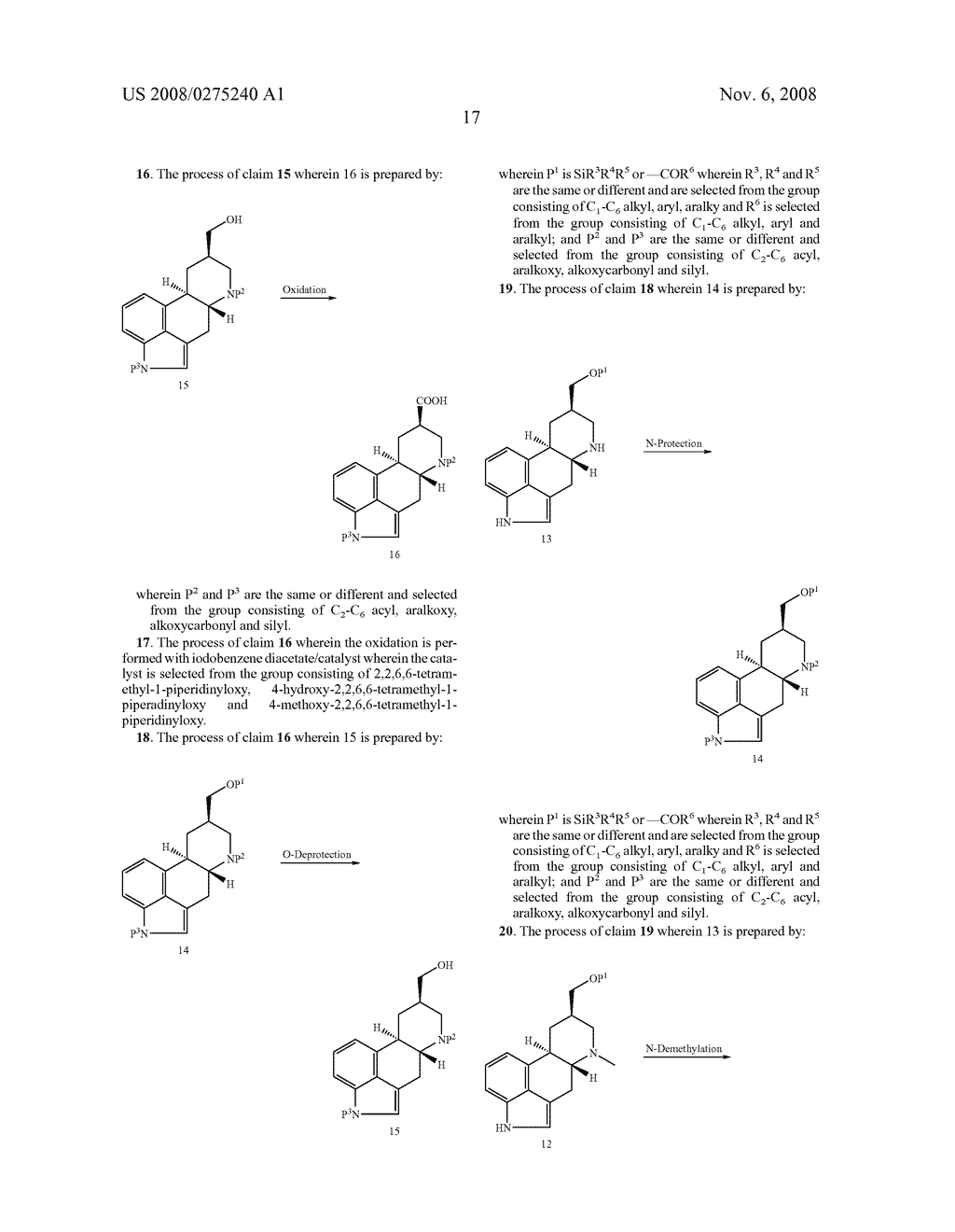 New and efficient process for the preperation of cabergoline and its intermediates - diagram, schematic, and image 18