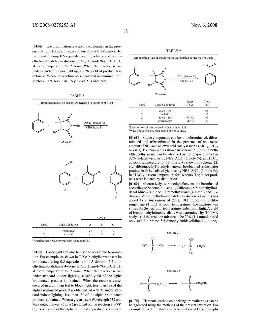 LEWIS ACID CATALYZED HALOGENATION OF ACTIVATED CARBON ATOMS - diagram, schematic, and image 20