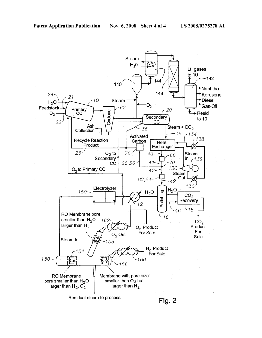 Reduced-Emission Gasification and Oxidation of Hydrocarbon Materials for Liquid Fuel Production - diagram, schematic, and image 05