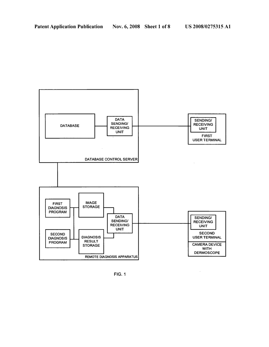 Pigmentary Deposition Portion Remote Diagnosis System - diagram, schematic, and image 02