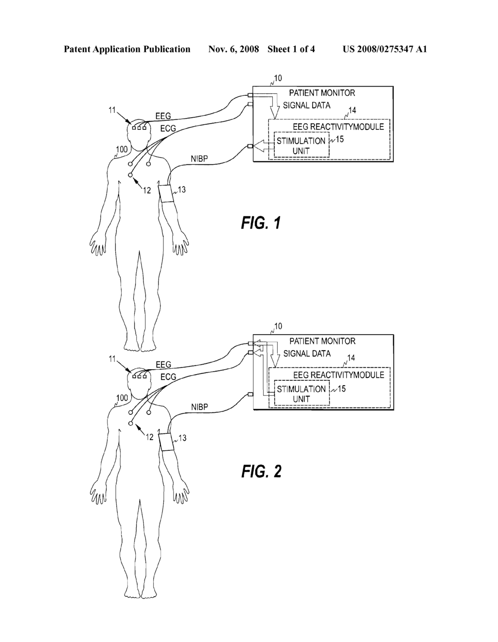 Stimulation Arrangement For Measurement Of Physiological Signal Reactivity - diagram, schematic, and image 02