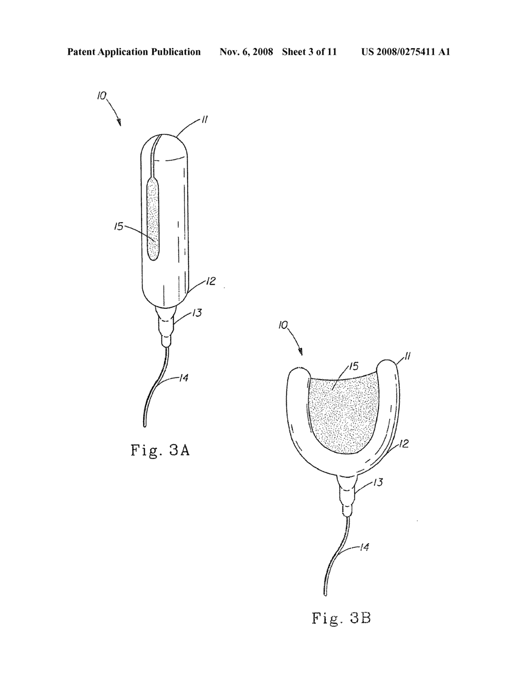 Tampon having a visual indicator - diagram, schematic, and image 04