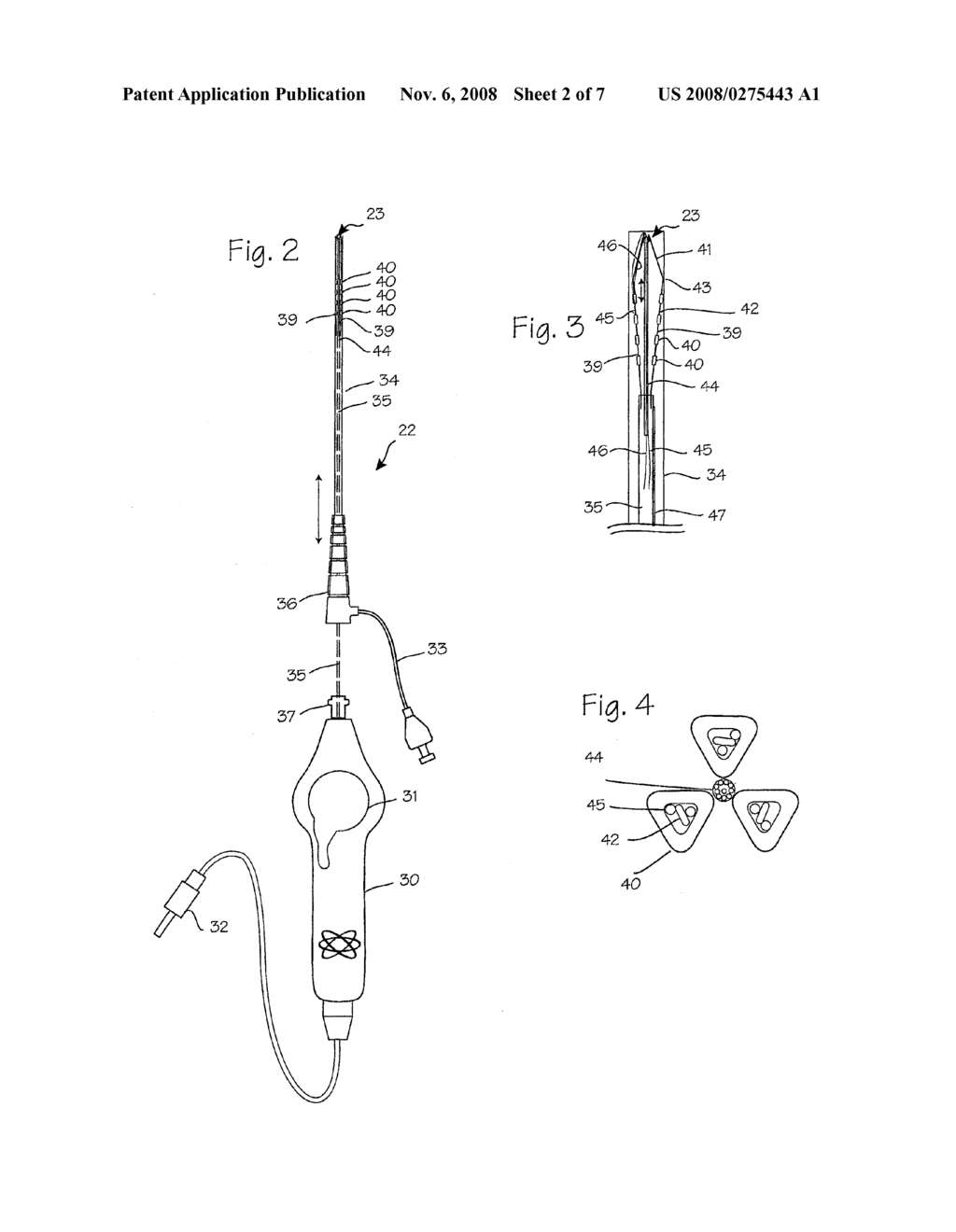 ATRIAL ABLATION CATHETER ADAPTED FOR TREATMENT OF SEPTAL WALL ARRHYTHMOGENIC FOCI AND METHOD OF USE - diagram, schematic, and image 03