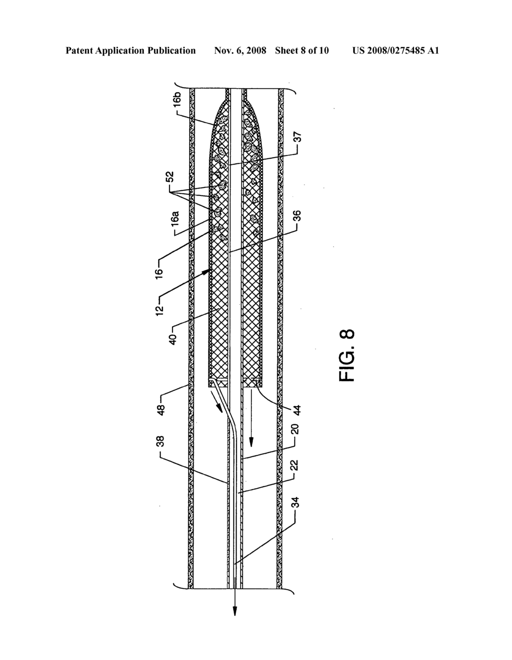 Guidewire with collapsible filter system and method of use - diagram, schematic, and image 09