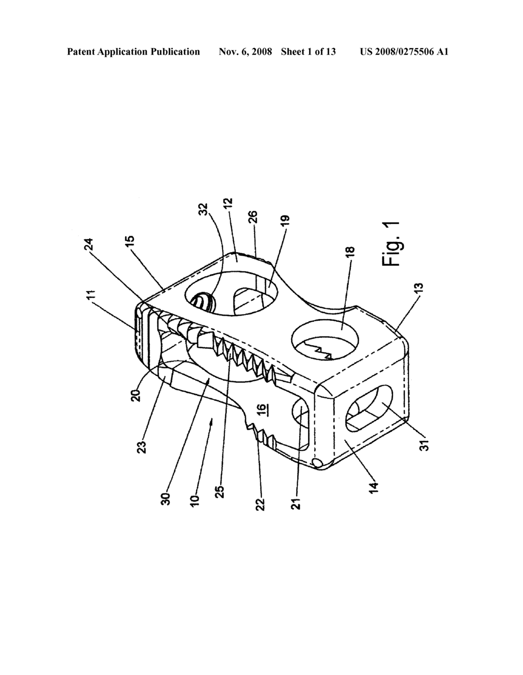 Spinal implant - diagram, schematic, and image 02