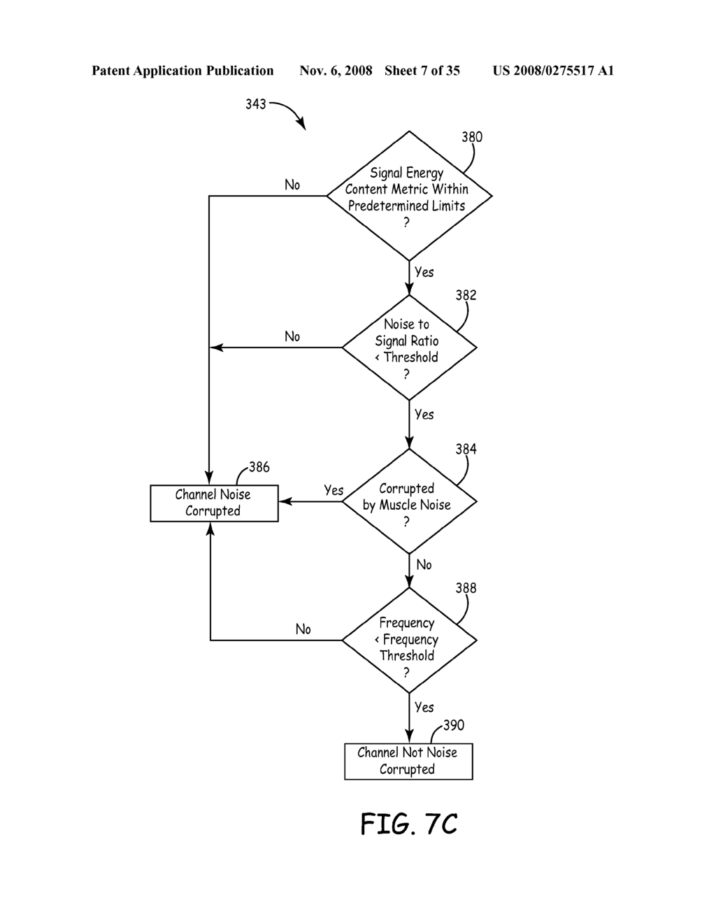 METHOD AND APPARATUS FOR DETECTING ARRHYTHMIAS IN A MEDICAL DEVICE - diagram, schematic, and image 08