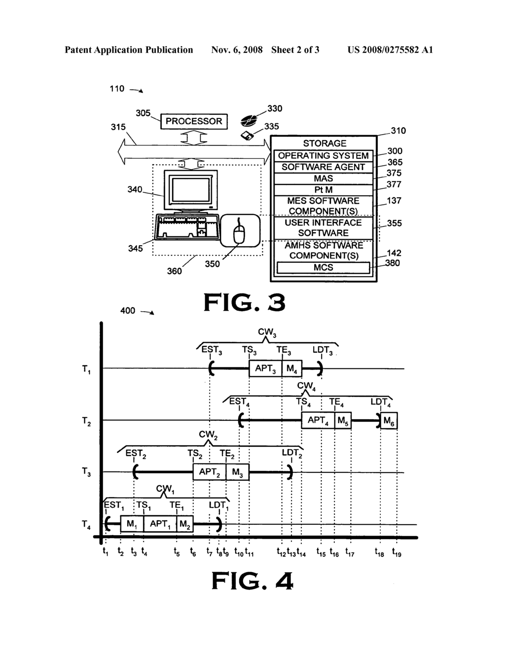 Scheduling AMHS pickup and delivery ahead of schedule - diagram, schematic, and image 03