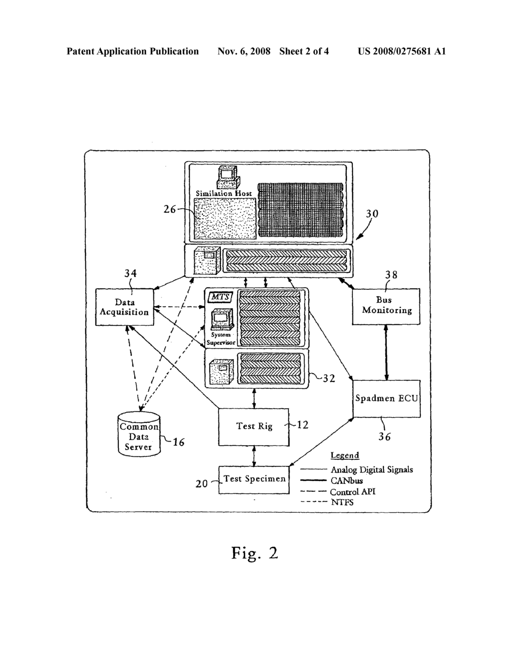 Method and system for vehicle damper system evaluation and tuning with loading system and vehicle model - diagram, schematic, and image 03