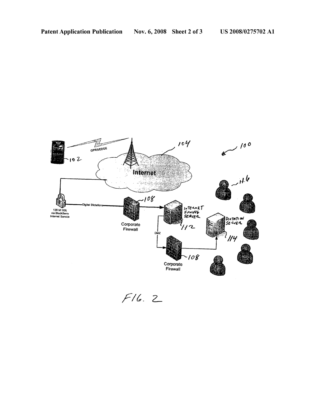 System and method for providing digital dictation capabilities over a wireless device - diagram, schematic, and image 03