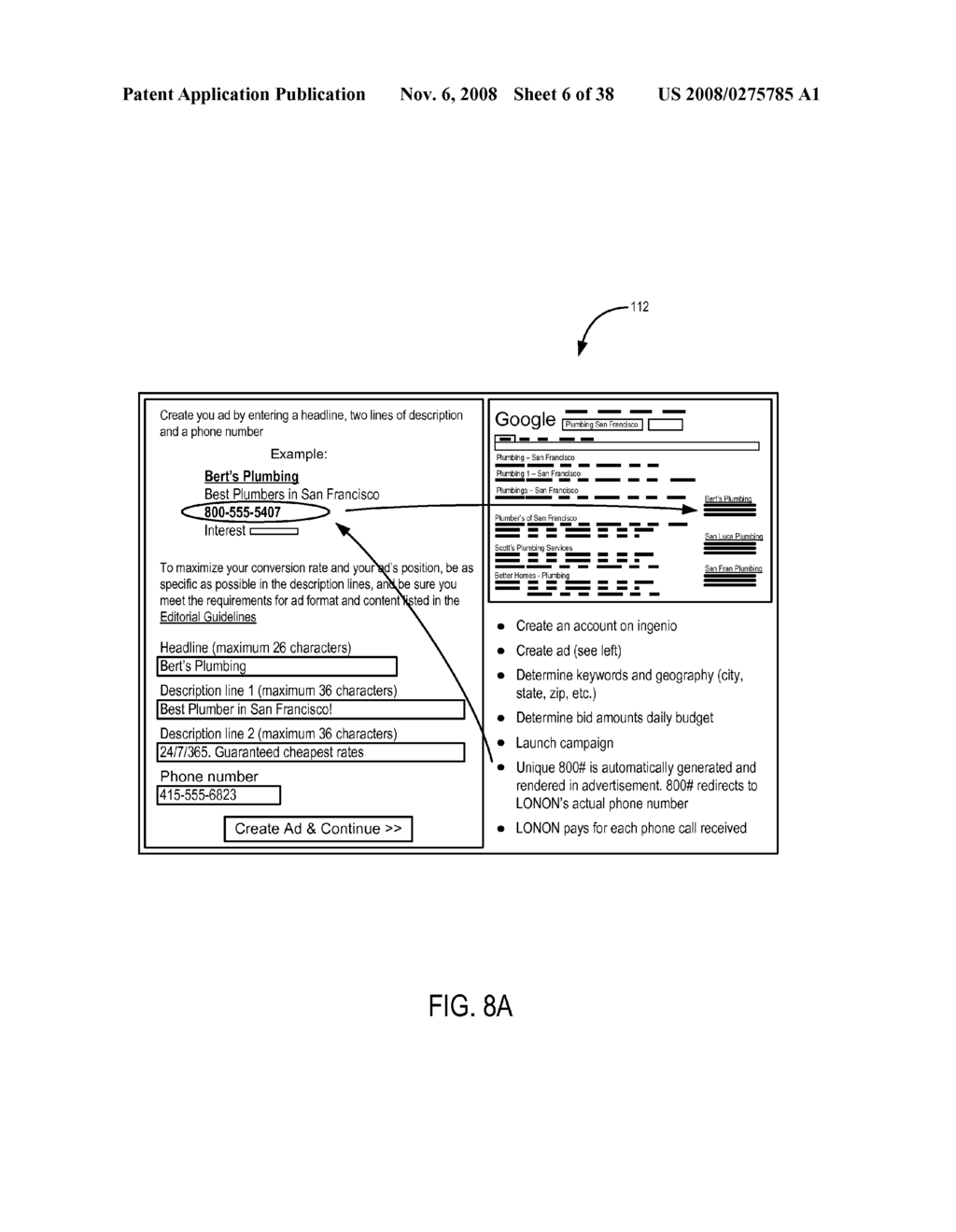 Systems and Methods to Provide advertisements for Real Time Communications - diagram, schematic, and image 07