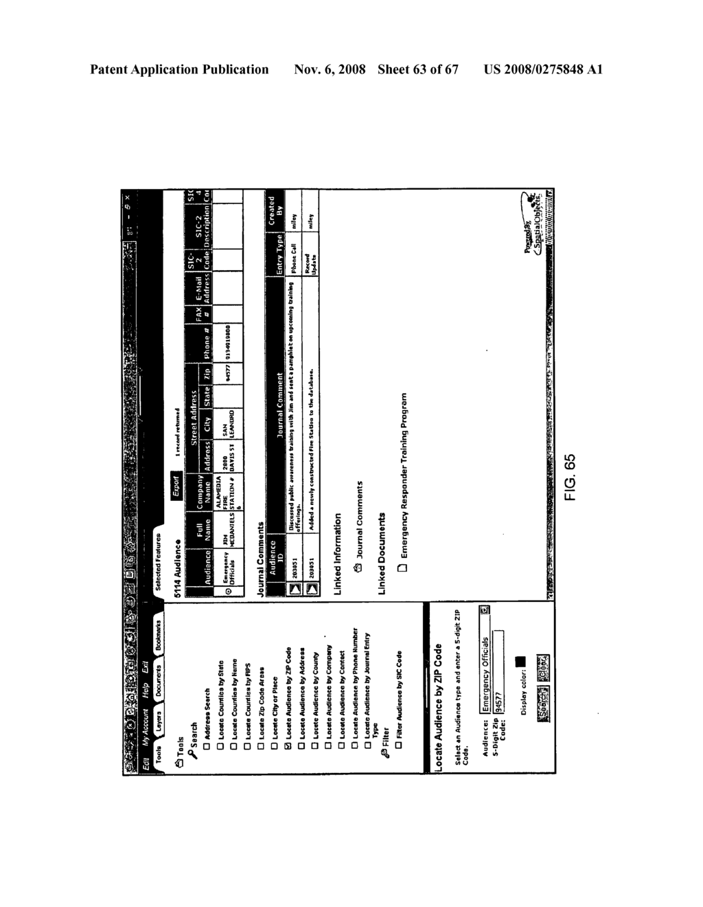 System for Generating and Displaying Community Awareness Management Data - diagram, schematic, and image 64