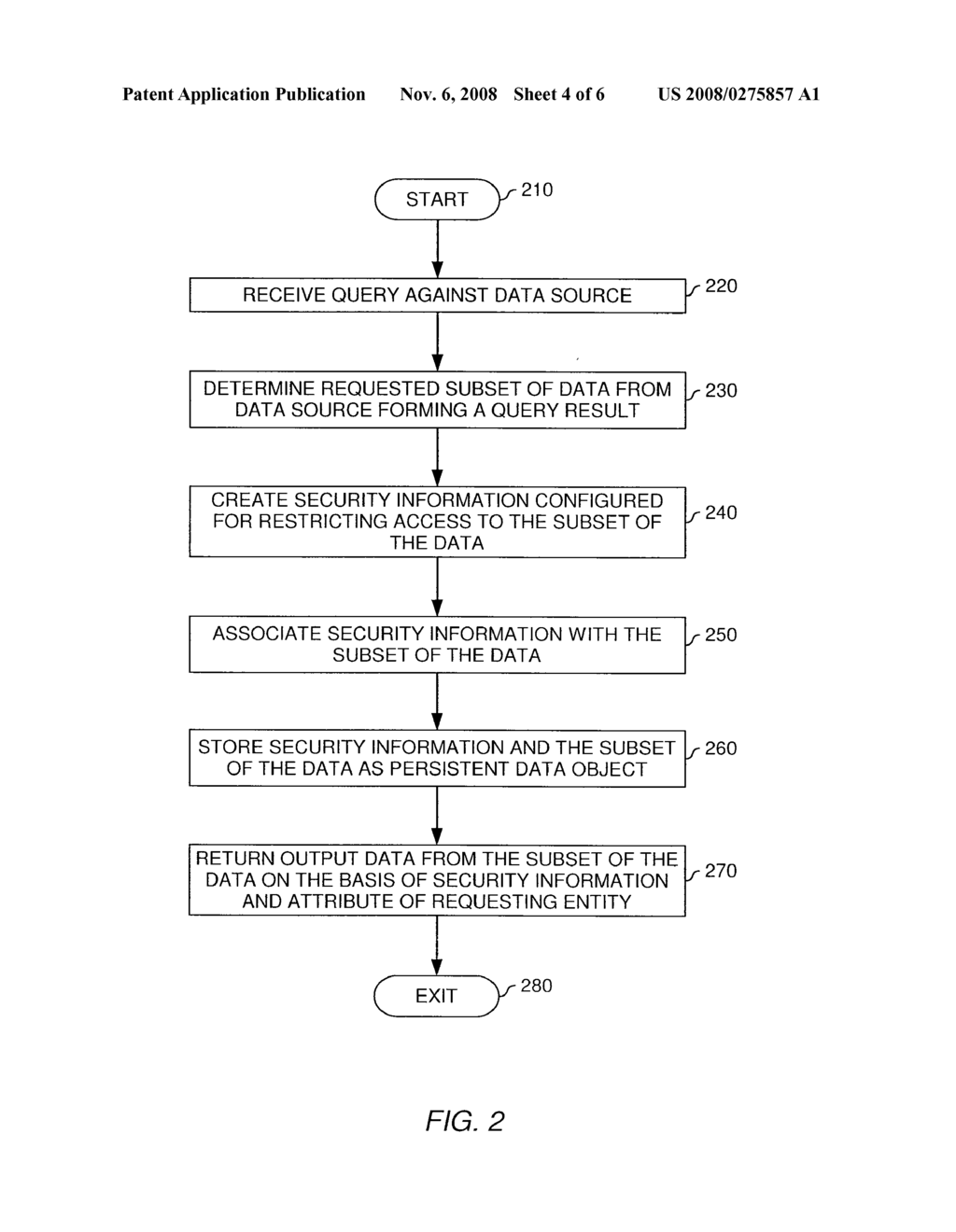 TECHNIQUES FOR SHARING PERSISTENTLY STORED QUERY RESULTS BETWEEN MULTIPLE USERS - diagram, schematic, and image 05