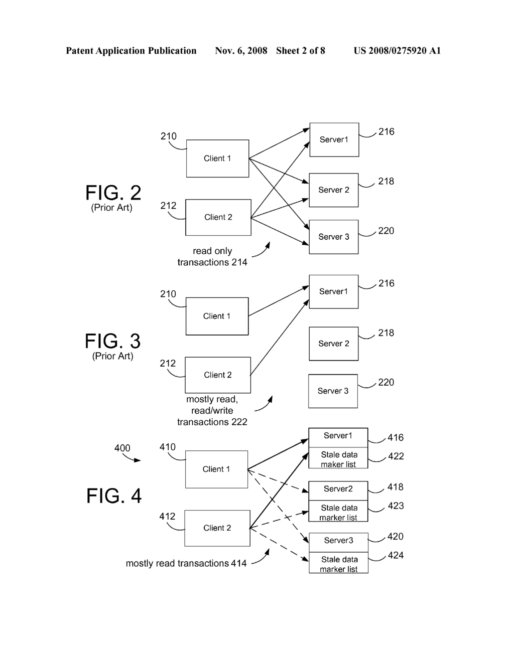 EFFICIENT HANDLING OF MOSTLY READ DATA IN A COMPUTER SERVER - diagram, schematic, and image 03