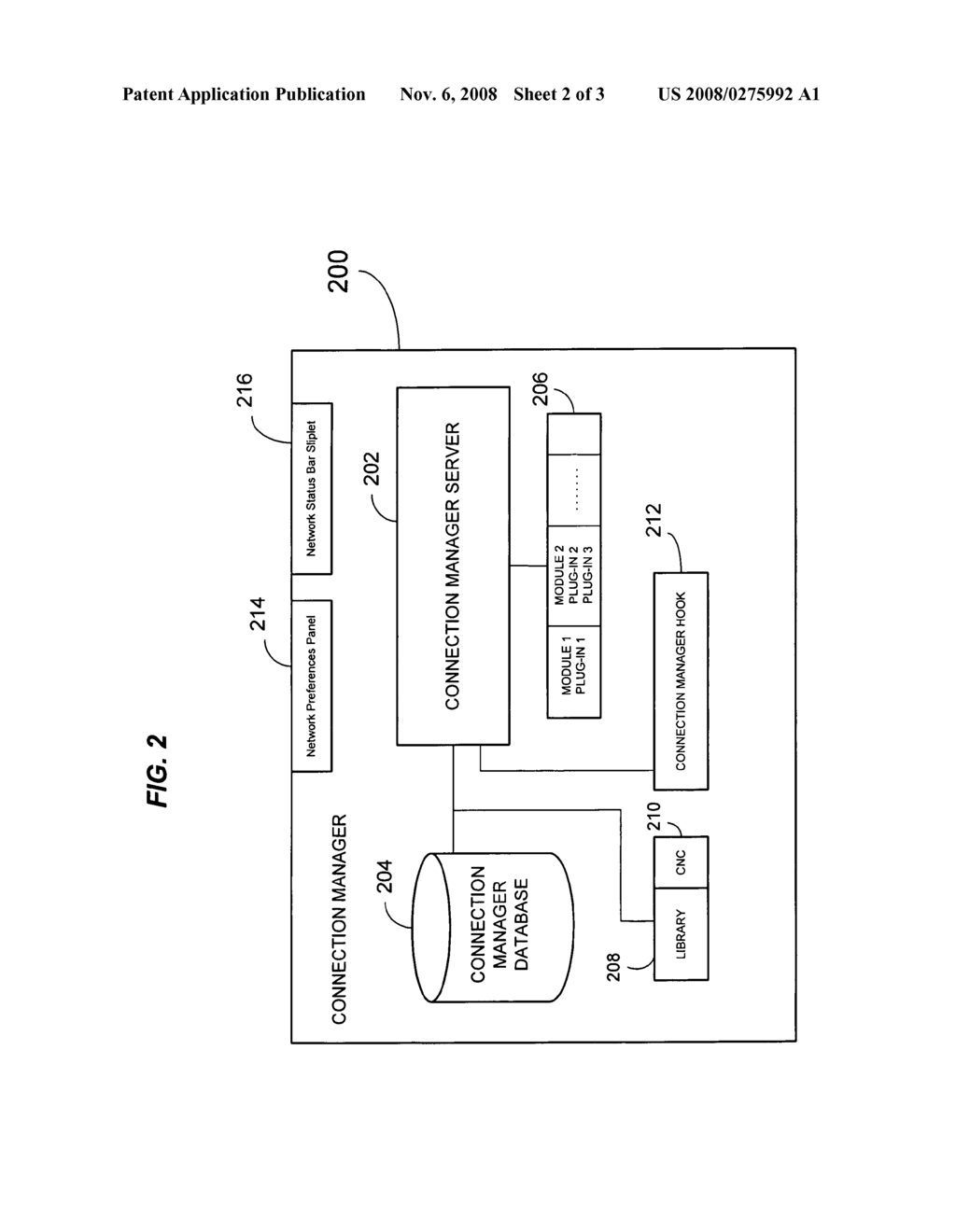 SYSTEM AND METHOD OF MANAGING CONNECTIONS BETWEEN A COMPUTING SYSTEM AND AN AVAILABLE NETWORK USING A CONNECTION MANAGER - diagram, schematic, and image 03