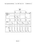 Method and apparatus for broadcasting scan patterns in a scan-based integrated circuit diagram and image