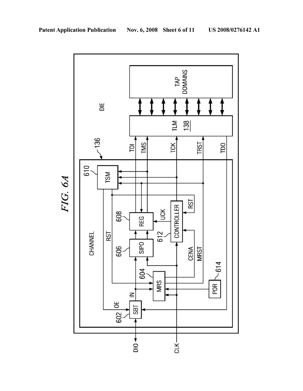 WAFER SCALE TESTING USING A 2 SIGNAL JTAG INTERFACE - diagram, schematic, and image 07