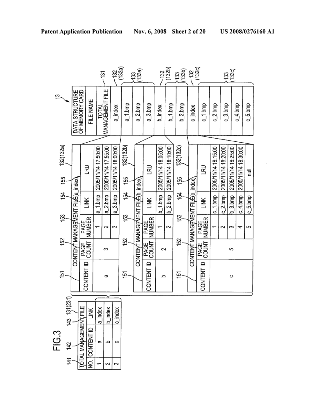 DATA STRUCTURE SUITABLE FOR BROWSING AND MANAGING CONTENTS STORED IN STORAGE MEDIUM - diagram, schematic, and image 03