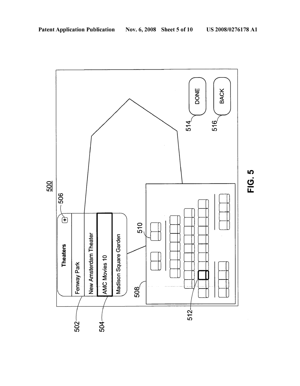 Adjusting media display in a personal display system based on perspective - diagram, schematic, and image 06