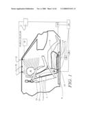 Vehicular Heads-Up Display System diagram and image