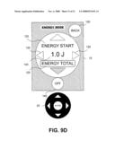 Method and apparatus for controlling an electromagnetic energy output system diagram and image