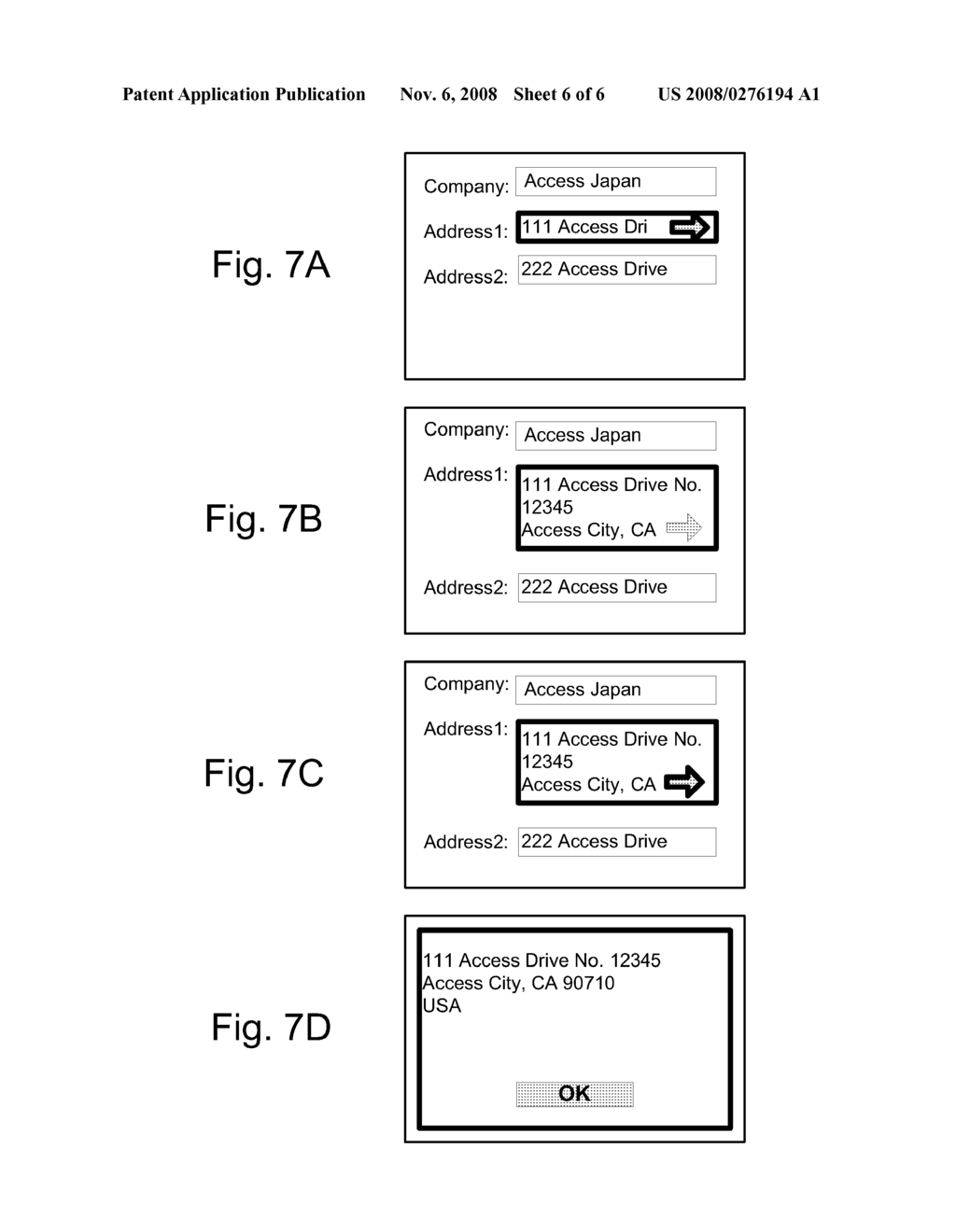 METHOD OF EXPOSING FULLY EDITABLE TEXT FIELDS ON A MOBILE DEVICE - diagram, schematic, and image 07