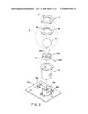 Dust-cleaning apparatus for tracking ball diagram and image