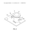 Dust-cleaning apparatus for tracking ball diagram and image