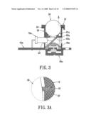 Dust-cleaning apparatus for tracking ball diagram and image