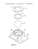 Dust-cleaning apparatus for tracking ball diagram and image