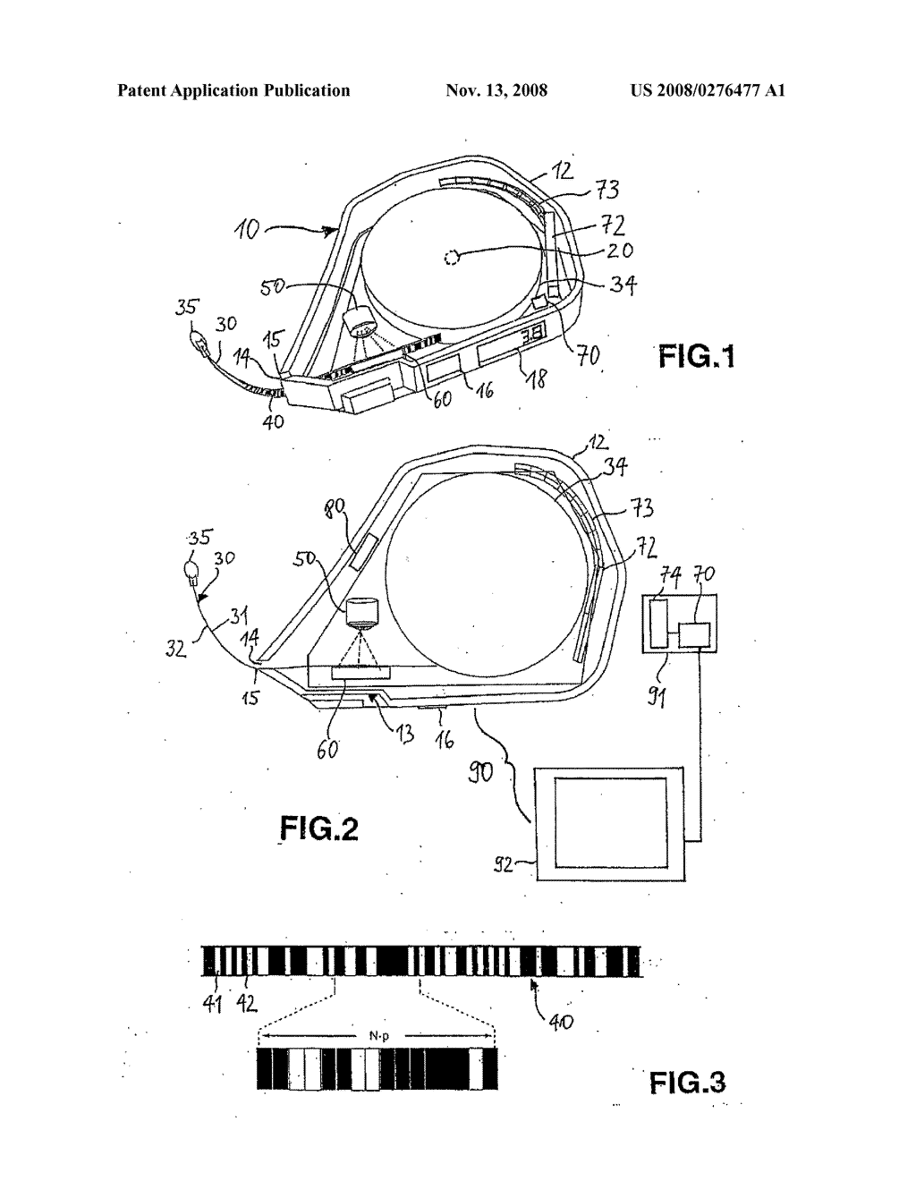 Electronic Measuring Tape and a Length Measuring Device Provided Therewith - diagram, schematic, and image 02