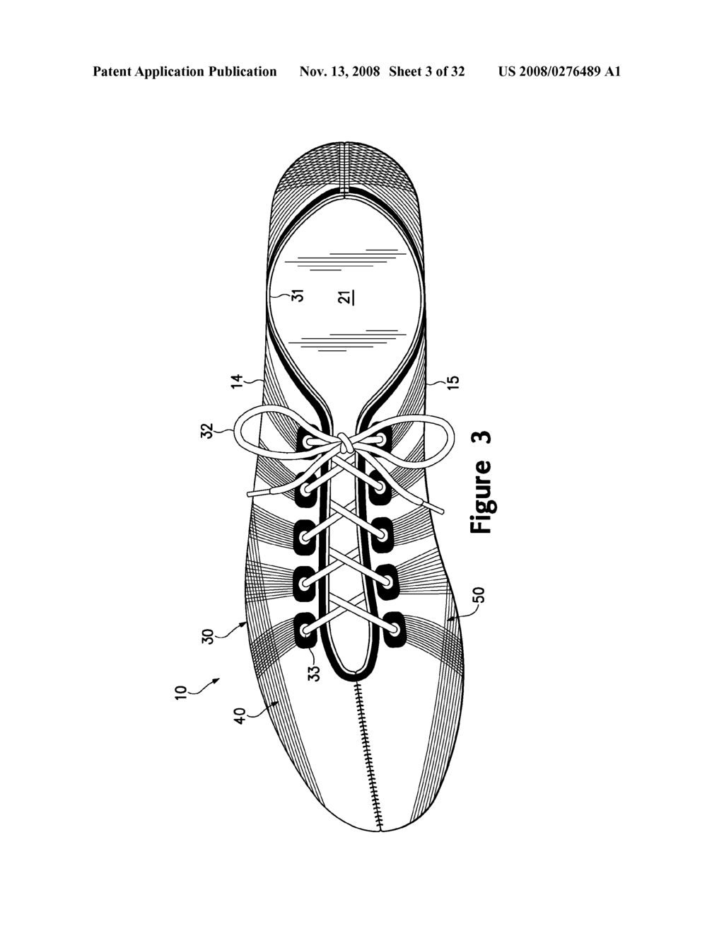 Article Of Footwear Having An Upper With Thread Structural Elements - diagram, schematic, and image 04