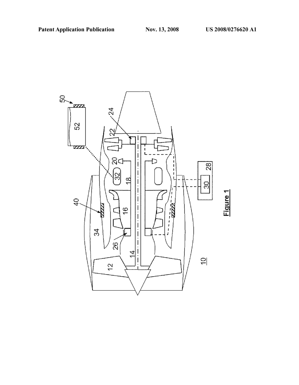 METHOD OF OPERATING A GAS TURBINE ENGINE - diagram, schematic, and image 02