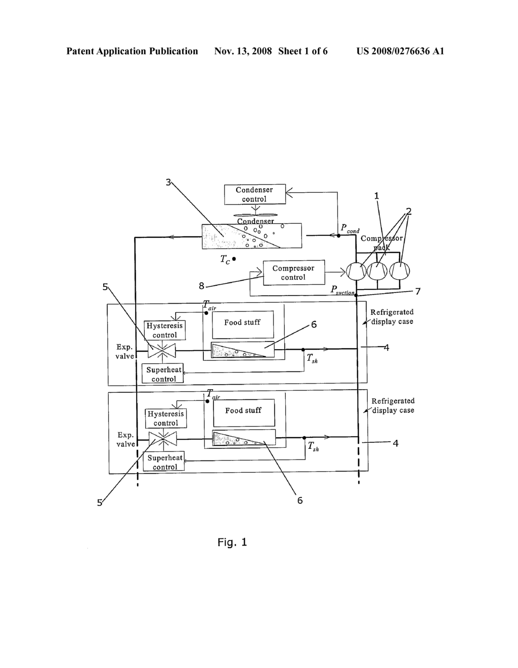 Method For Controlling a Refrigeration System - diagram, schematic, and image 02