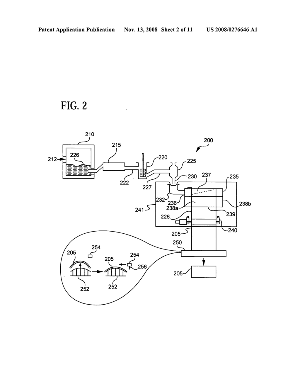 Conformable nosing device for reducing motion and stress within a glass sheet while manufacturing the glass sheet - diagram, schematic, and image 03